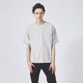 【グレージュ】【COOL JERSEY】プレーティング モダール 半袖 Tシャツ