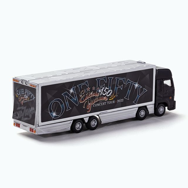 矢沢永吉「ONE FIFTY 2022」ツアーグッズ トランポ型ミニカーの 矢沢永吉「ONE FIFTY 2022」ツアーグッズ トランポ型ミニカーの