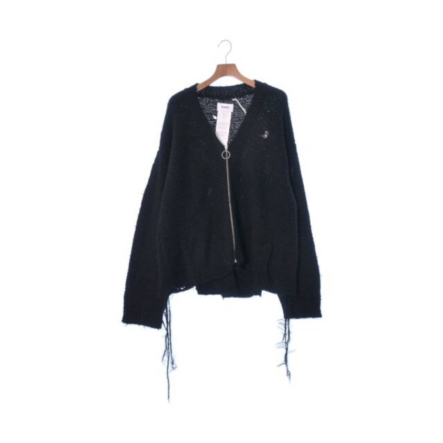 doublet ダブレット カーディガン M 黒 【古着】【中古】 doublet ダブレット カーディガン M 黒 【古着】【中古】