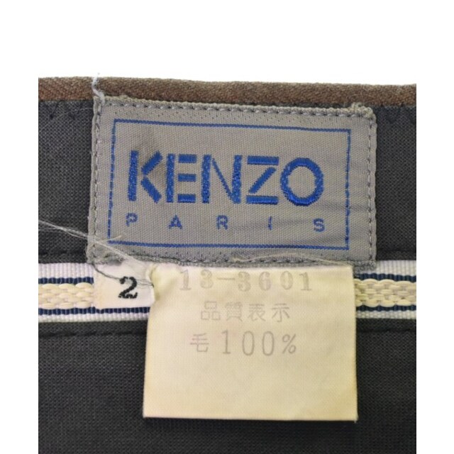 KENZO(ケンゾー)のKENZO ケンゾー スラックス 2(M位) 茶 【古着】【中古】 メンズのパンツ(スラックス)の商品写真