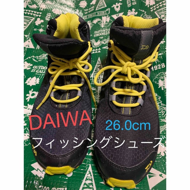 DAIWA(ダイワ)の最終値下げ！早い者勝ち！ ﾌｨｯｼﾝｸﾞｼｭｰｽﾞ26.0cmスパイク底 メンズの靴/シューズ(その他)の商品写真