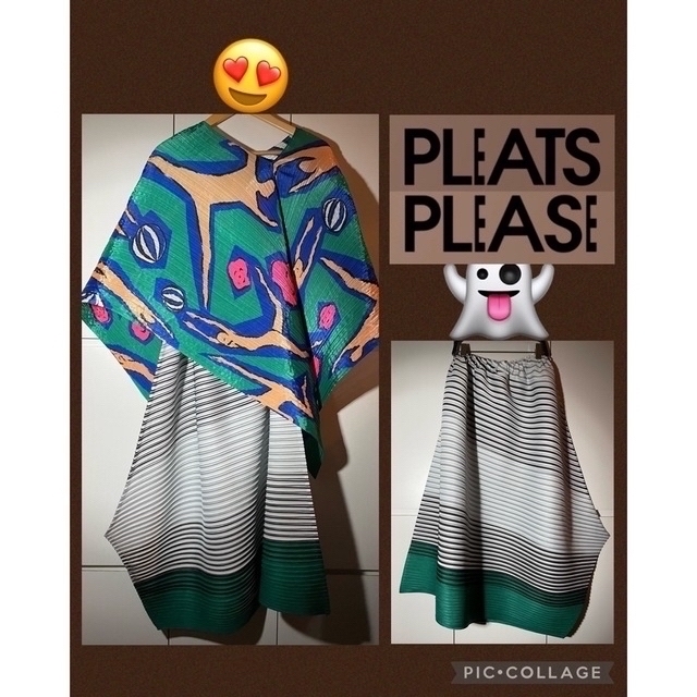 PLEATS PLEASE 変形スカート ５ プリーツプリーズ イッセイミヤケ地味にスゴい世界イッセイミヤケ