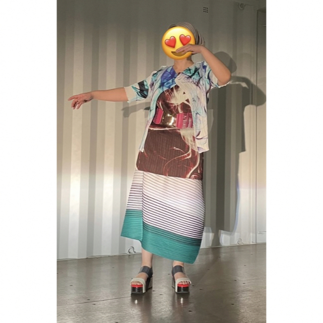 PLEATS PLEASE 変形スカート 5 プリーツプリーズ イッセイミヤケ