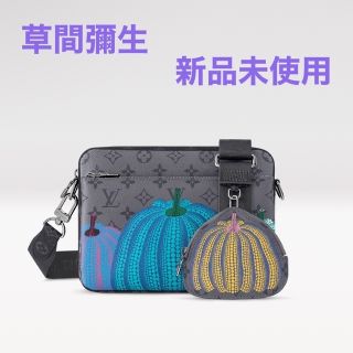 ルイヴィトン(LOUIS VUITTON)のルイヴィトン　草間彌生 M46435 LV × YK トリオ・メッセンジャー(ショルダーバッグ)