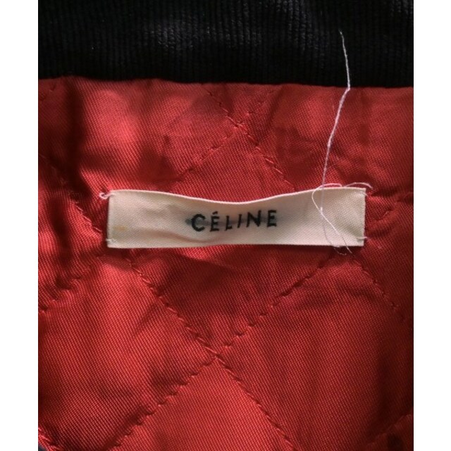 celine(セリーヌ)のCELINE セリーヌ ライダース 38(S位) カーキ系 【古着】【中古】 レディースのジャケット/アウター(ライダースジャケット)の商品写真