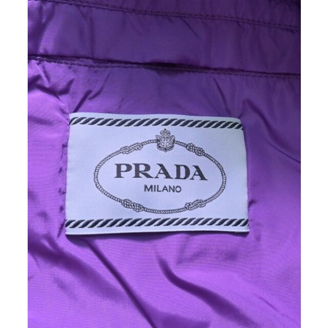 PRADA(プラダ)のPRADA プラダ ブルゾン S 紫x白x黒 【古着】【中古】 レディースのジャケット/アウター(その他)の商品写真