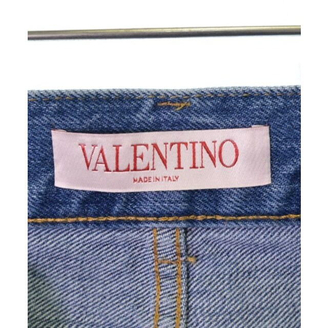 VALENTINO(ヴァレンティノ)のVALENTINO ヴァレンティノ デニムパンツ 32(L位) 青(デニム) 【古着】【中古】 メンズのパンツ(デニム/ジーンズ)の商品写真