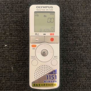 オリンパス(OLYMPUS)のOLYMPUS VN-7200 ICレコーダー オリンパス ボイスレコーダー 3(ポータブルプレーヤー)