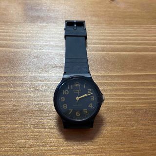 カシオ(CASIO)のCASIO カシオ QUARTZ クォーツ 腕時計 チープカシオ ブラック(腕時計)