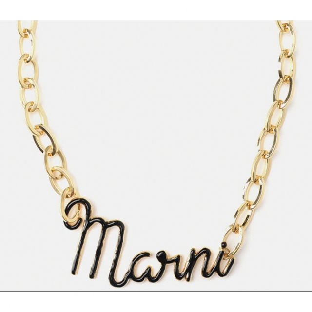 marni マルニ ロゴネックレス | www.jarussi.com.br