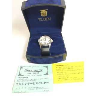 エルジン(ELGIN)のTaka様専用　自動巻き ELGIN 　FK-521-P　　200M防水　箱付き(腕時計(アナログ))