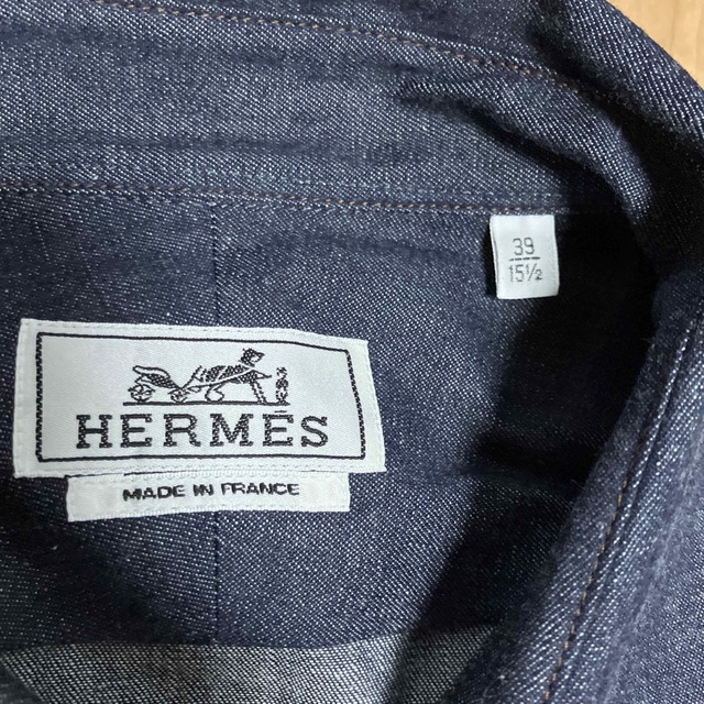 Hermes(エルメス)のエルメス　デニムシャツ　デニム　シャツ メンズのトップス(シャツ)の商品写真