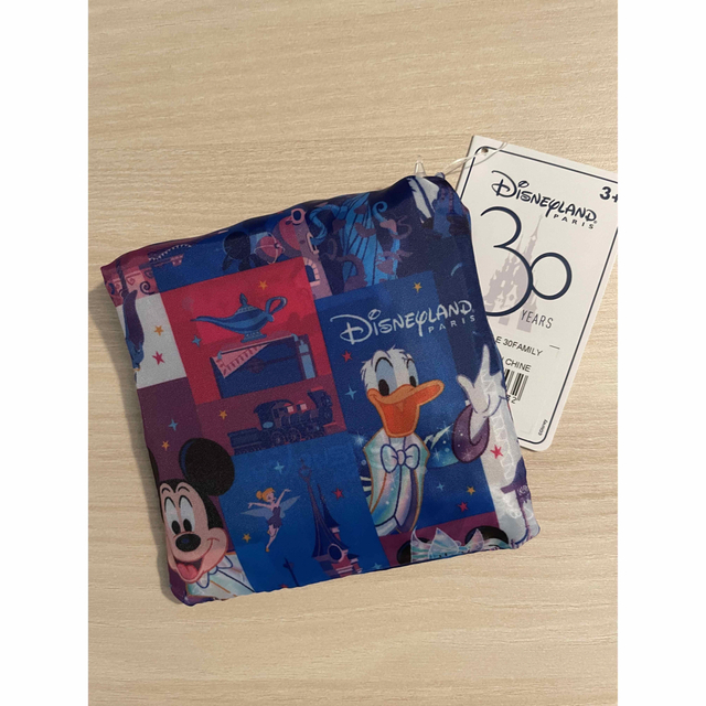 Disney(ディズニー)の【パリ限定】ディズニーランドパリ30周年限定エコバッグ レディースのバッグ(エコバッグ)の商品写真