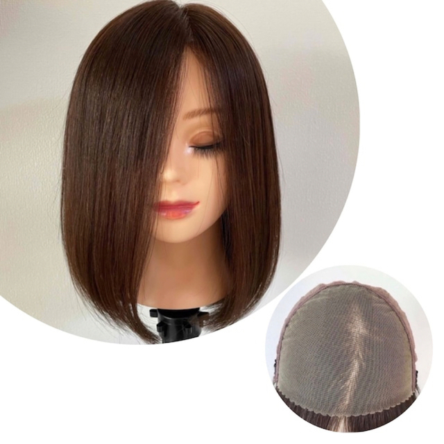 未カット レースタイプ 百合子ウィッグ 18400円 レディース 帽子