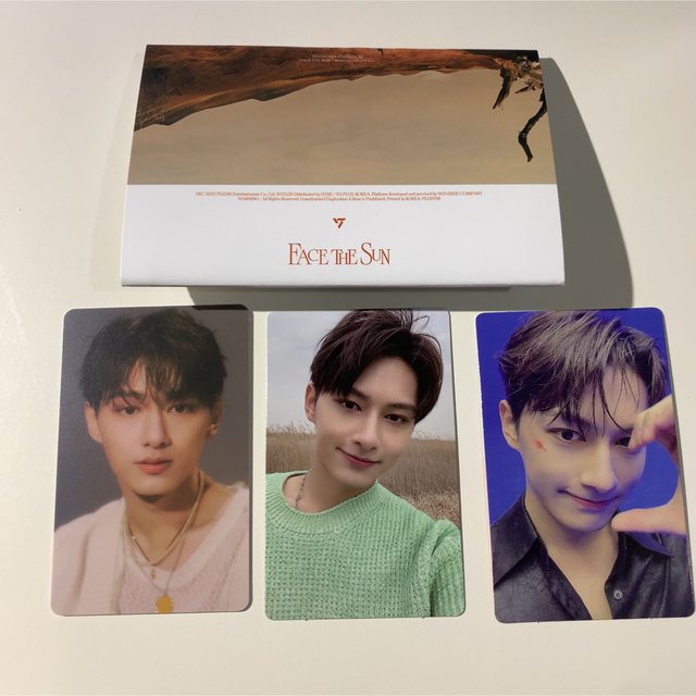 SEVENTEEN - SEVENTEEN セブチ FaceTheSun Weverse ジュン トレカの