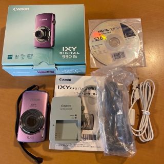 【中古】 Canon コンデジ IXY DIGITAL 930 IS PR(コンパクトデジタルカメラ)