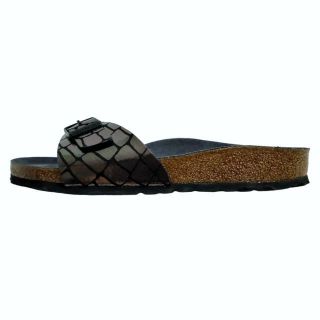 ビルケンシュトック(BIRKENSTOCK)のビルケンシュトック サンダル 23 - 黒 合皮(サンダル)