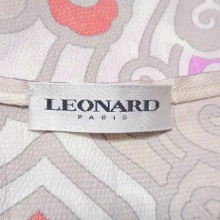 LEONARD - レオナール ワンピース サイズ46 XL -の通販 by ブラン