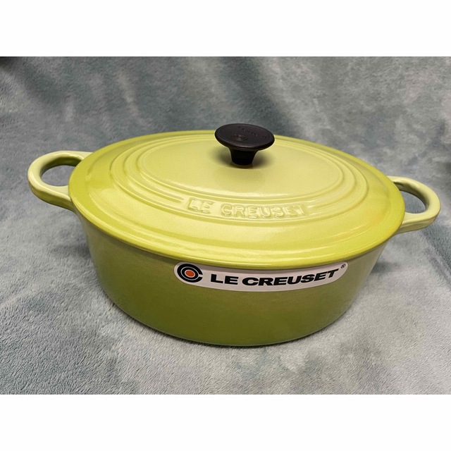 LE CREUSET ル・クルーゼ ココット オーバル グリーン 25cm LE CREUSET ル・クルーゼ ココット オーバル グリーン 25cm