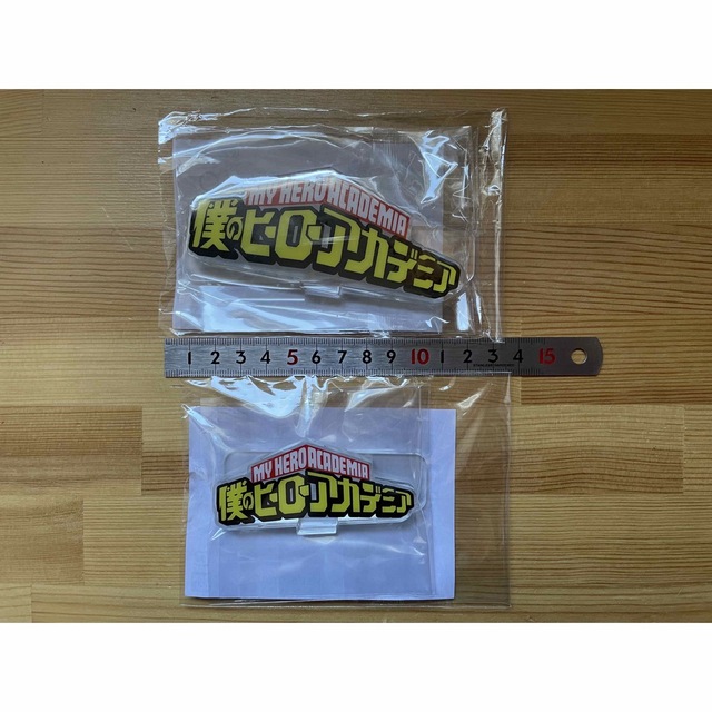 在庫一掃 ヒロアカ アクリルロゴディスプレイEX 4点セット agapeeurope.org