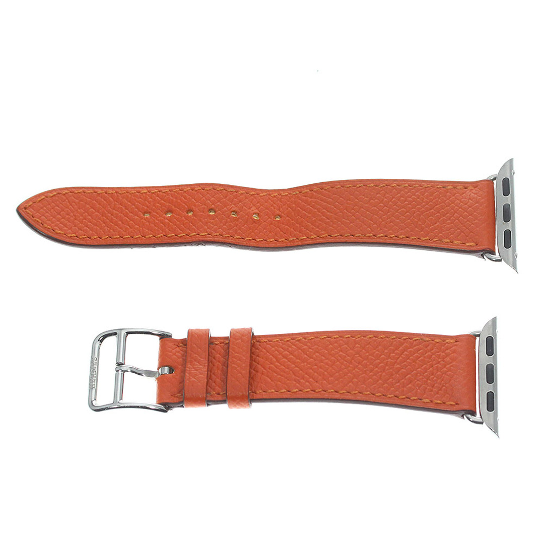 エルメス HERMES アップルウォッチ用 革ベルト 41ｍｍ ボーイズ 良品 箱_744766【ev15】