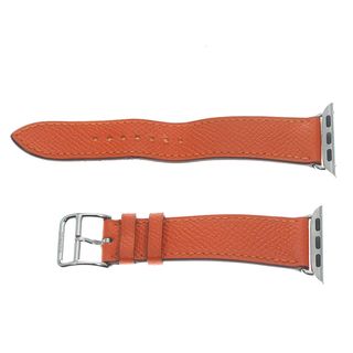 エルメス(Hermes)のエルメス HERMES アップルウォッチ用 革ベルト 41ｍｍ ボーイズ 良品 箱_744766【ev20】(レザーベルト)