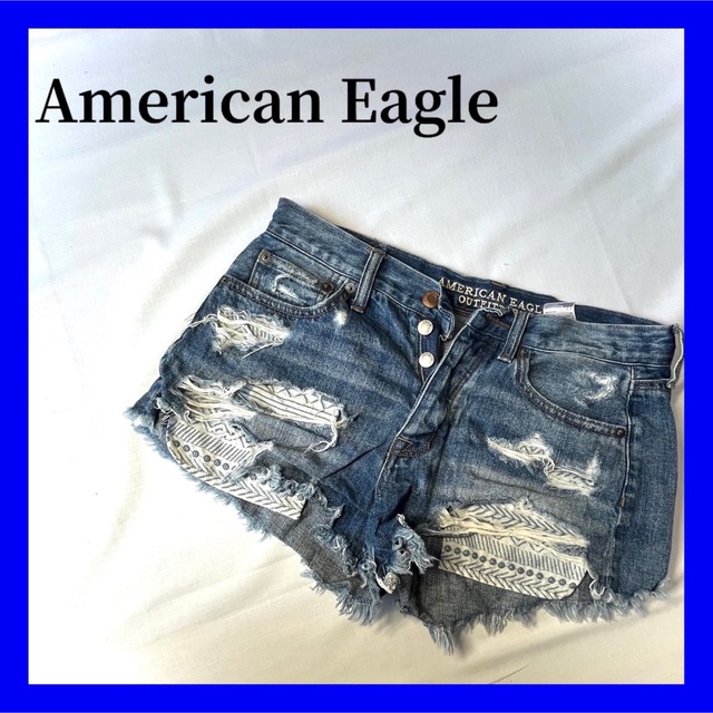 American Eagle(アメリカンイーグル)のAMERICAN EAGLE アメリカンイーグル ショートパンツ レディースのパンツ(ショートパンツ)の商品写真