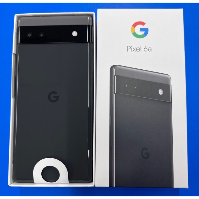 Google Pixel(グーグルピクセル)のGoogle Pixel 6a  Charcoal 128GB 消しゴムマジック スマホ/家電/カメラのスマートフォン/携帯電話(スマートフォン本体)の商品写真