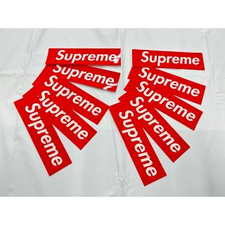 シュプリーム(Supreme)のシュプリーム Supreme ステッカー 赤ボックスロゴ 10枚(ノベルティグッズ)