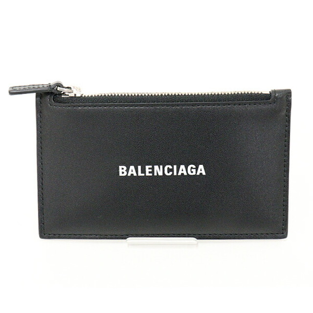 BALENCIAGA バレンシアガ コインケース カードケース 名刺入れ 小銭入れ レザー 594311 ブラック シルバー金具 未使用品 |  フリマアプリ ラクマ