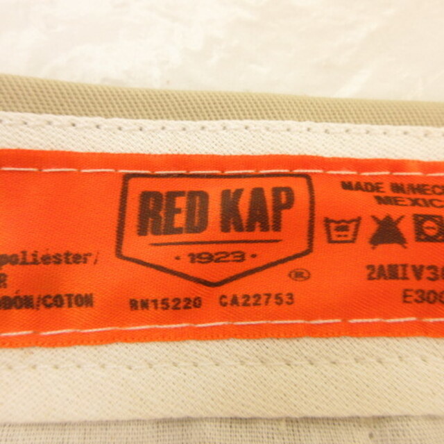 レッドキャップ RED KAP パンツ ロング テーパード ベージュ 36 メンズのパンツ(スラックス)の商品写真