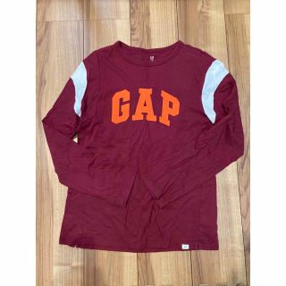 ギャップキッズ(GAP Kids)のGAP ロンT 160cm ワインレッド　えんじ色　濃赤　XXL(Tシャツ/カットソー)