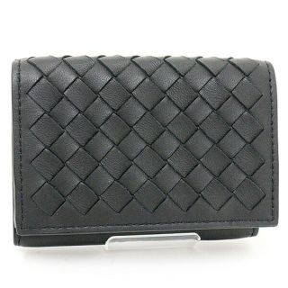 未使用品】ボッテガヴェネタ / BOTTEGA VENETA 折り財布 グレー-