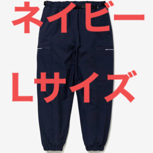 L WTAPS TRACKS TROUSERS POLY. TWILL NAVY-
