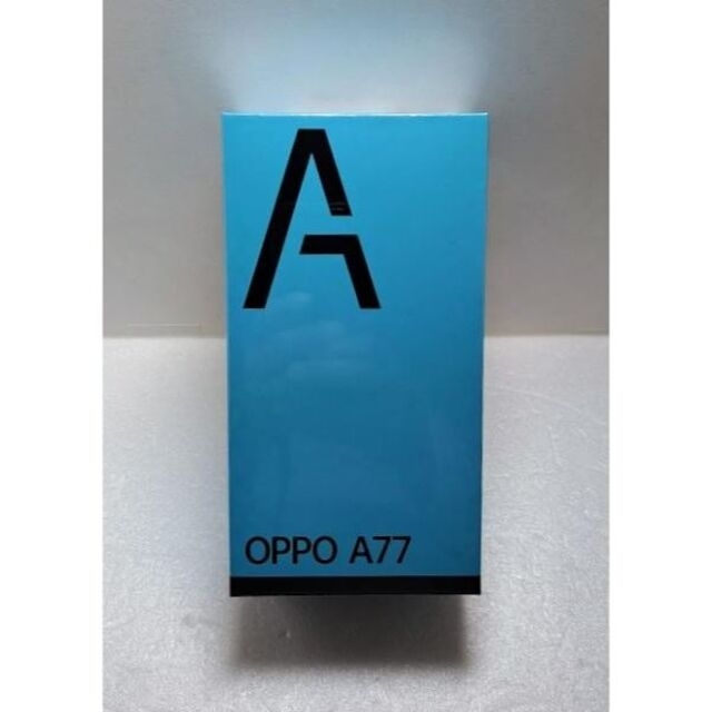 OPPO A77 新品未開封シムフリー ブラック-