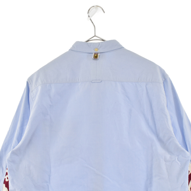 VISVIM(ヴィスヴィム)のVISVIM ヴィスヴィム ALBACORE MERRICK SHIRT アルバコア エルボーパッチ 長袖シャツ ブルー 0115105011003 メンズのトップス(シャツ)の商品写真