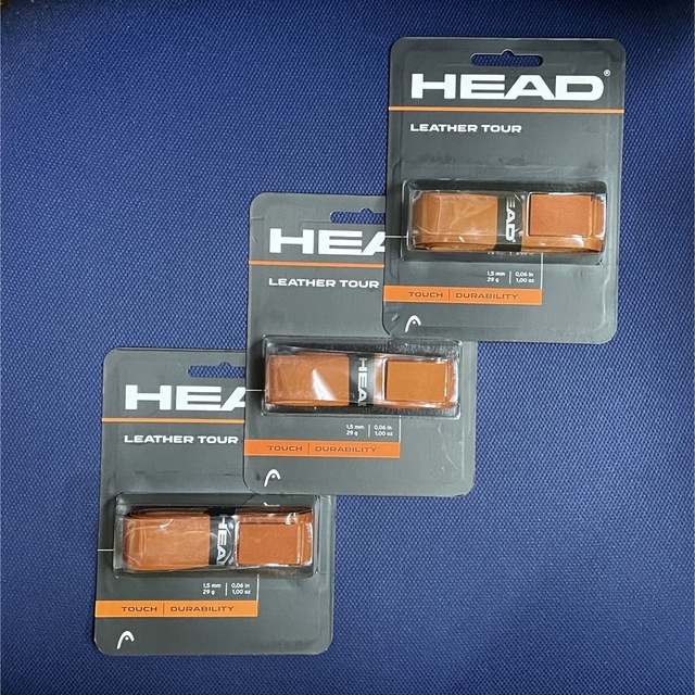 HEAD(ヘッド)のヘッド レザー・ツアー HEAD LEATHER TOUR  ３個セット スポーツ/アウトドアのテニス(その他)の商品写真