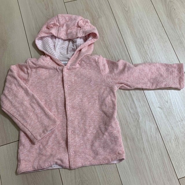 babyGAP 【baby GAP】フェイバリット リバーシブル くまさんパーカー 90サイズの通販 by ケンサキイカ baby gap リバーシブルパーカー くま