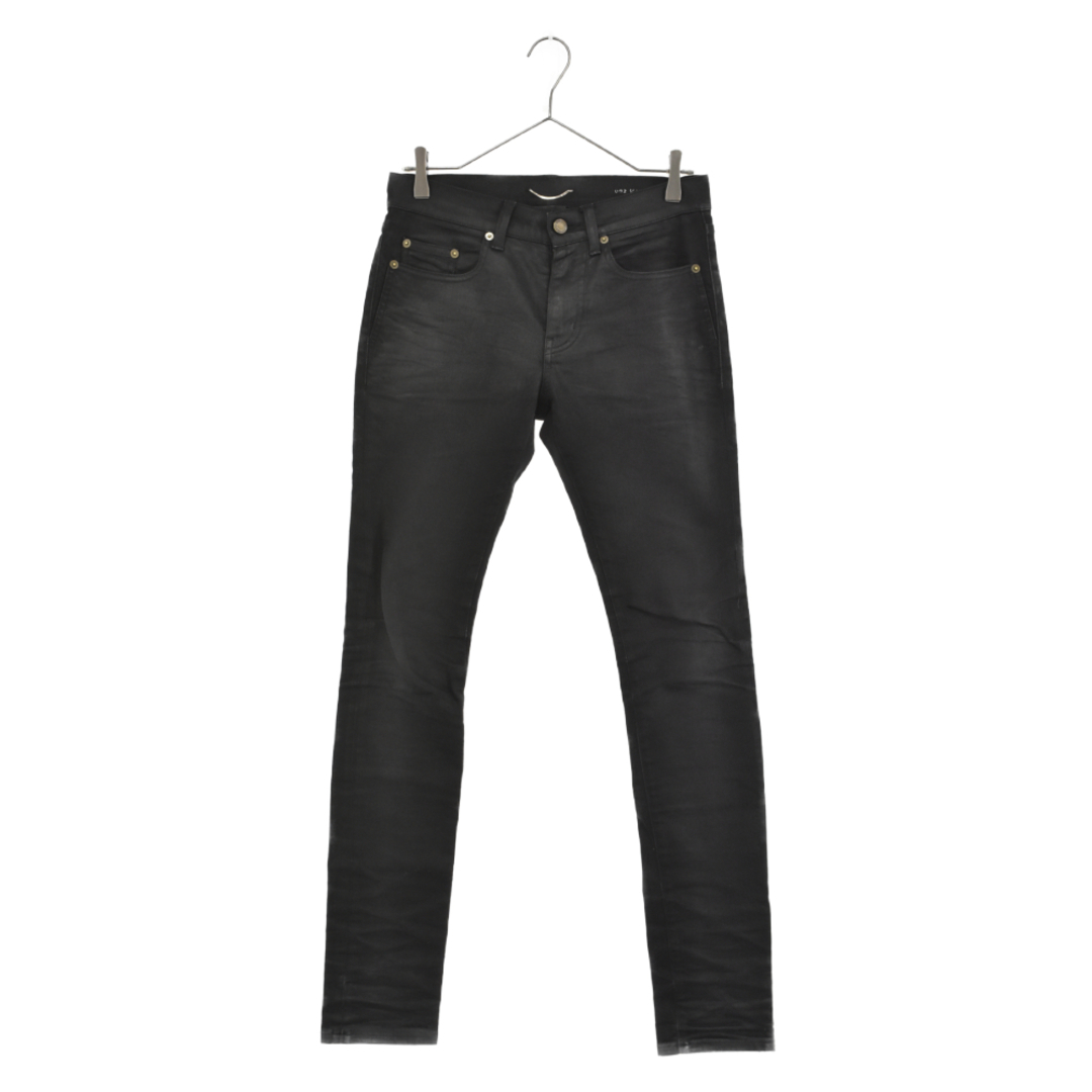 Saint Laurent(サンローラン)のSAINT LAURENT PARIS サンローランパリ ORIGINAL LOW WAIST SKINNY JEANS オリジナルローウエストスキニージーンズ パンツ ブラック 476096 Y824K 1072 メンズのパンツ(デニム/ジーンズ)の商品写真