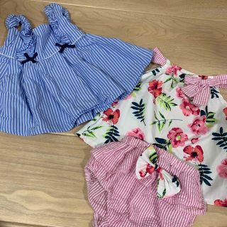 ベビーギャップ(babyGAP)の80サイズ　夏服　女の子(Ｔシャツ)