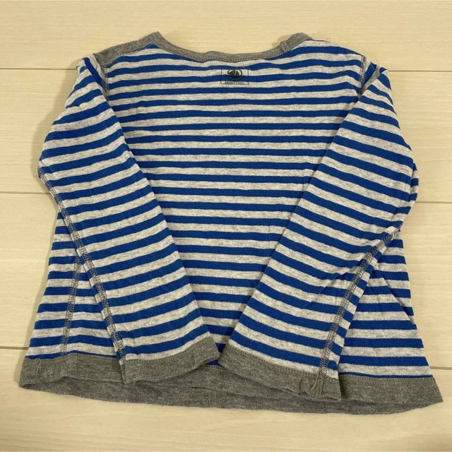 PETIT BATEAU(プチバトー)のプチバトー　長袖Tシャツ　ロンT  6ans 114cm  95 100 110 キッズ/ベビー/マタニティのキッズ服男の子用(90cm~)(Tシャツ/カットソー)の商品写真