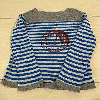 プチバトー(PETIT BATEAU)のプチバトー　長袖Tシャツ　ロンT  6ans 114cm  95 100 110(Tシャツ/カットソー)