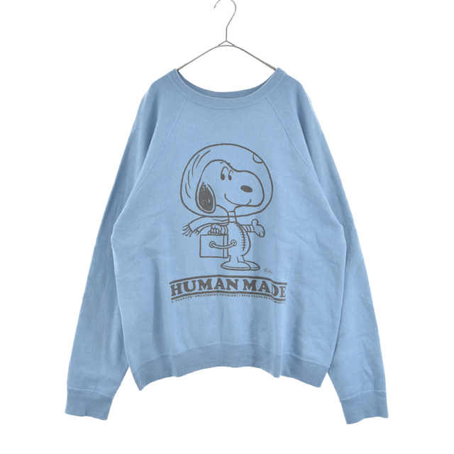 HUMAN MADE PEANUTS SWEATSHIRT #1 BLUE XL