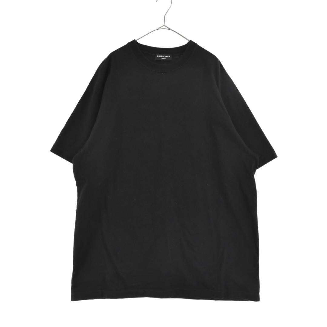 Balenciaga - BALENCIAGA バレンシアガ オーバーサイズ Tシャツ ショートスリーブカットソー 651795 TAV04 ブラック
