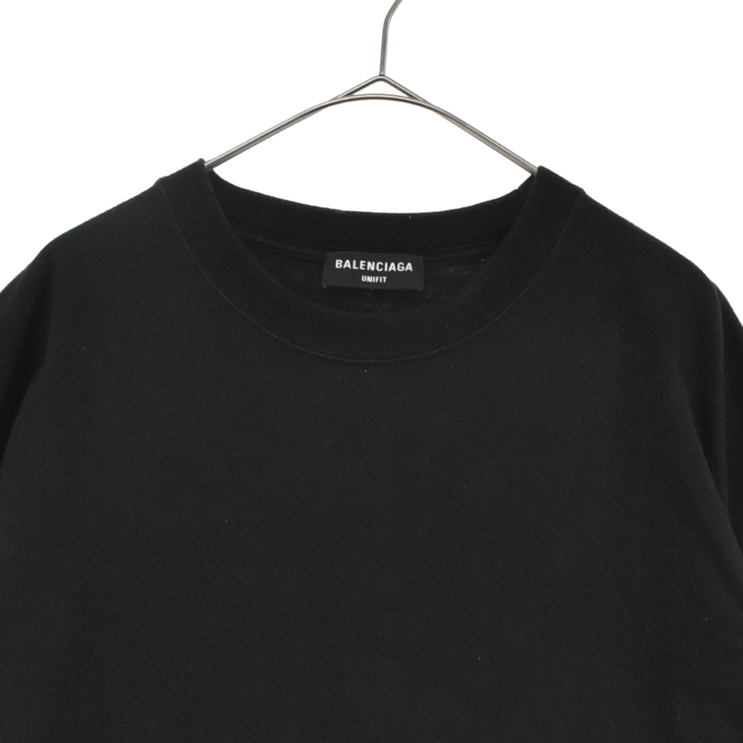 BALENCIAGA バレンシアガ オーバーサイズ Tシャツ ショートスリーブカットソー 651795 TAV04 ブラック