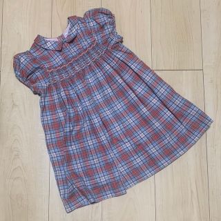 ボンポワン チェックワンピースの通販 95点 | Bonpointを買うならラクマ