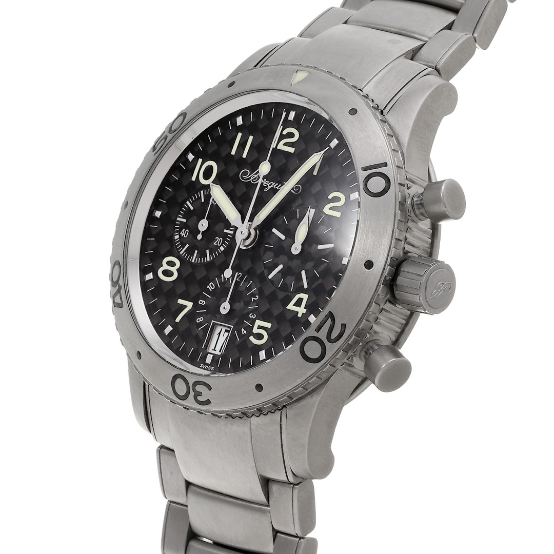 ブレゲ Breguet 3820TI/K2/TW9 ブラック メンズ 腕時計