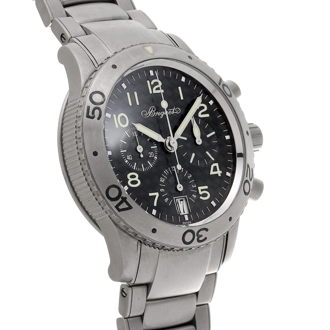 ブレゲ Breguet 3820TI/K2/TW9 ブラック メンズ 腕時計