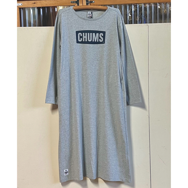 CHUMS(チャムス)の新品　CHUMS ロゴワンピース　チャムス hgm レディースのワンピース(ひざ丈ワンピース)の商品写真