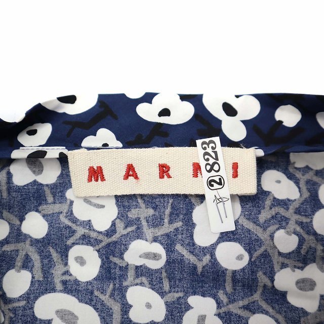 ☆ MARNI フラワープリントブラウス